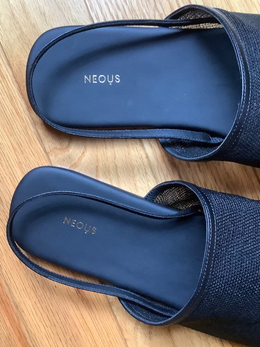 NEOUS Mesh Sling Back Flat Sandals SZ EU 37/ US 7 - Picture 4 of 15